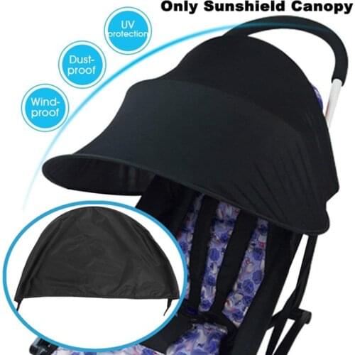 Universal Baby Stroller Accessories Sun Visor Sun Shade Carriage Canopy Cover UV Resistant Hat For Kids Infants Prams Car Seat