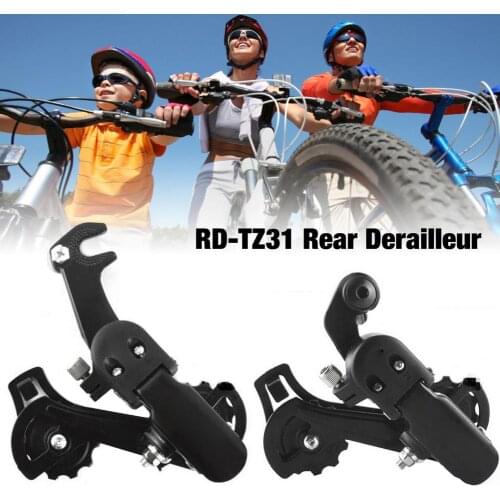 Bicycle RD-TZ31 Rear Derailleur Aluminum Alloy Smooth Speed Change Low Noise Safe Shifting Mountain Bike Rear Derailleur