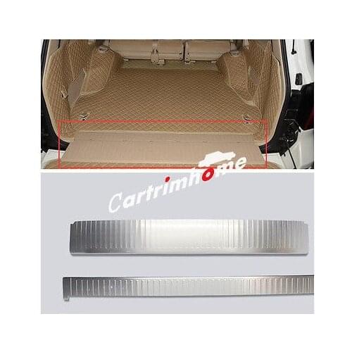 Inner Rear Bumper Guard Plate Trim 2pcs for Toyota Land Cruiser LC200 2008-2016