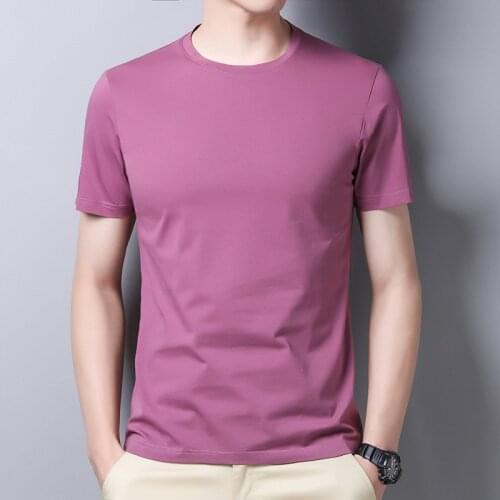 Ymwmhu Men's Plain T-shirts