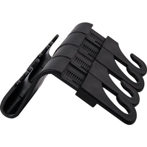 4 pcs Clips Car Seat Hook Auto Fastener Accessries Interior Tools Portable Hanger Purse Bag Holder Hook Auto Rear Racks Hook