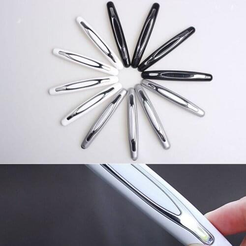 2021 New 4pcs Universal Car Door Side Protector Stripe Decal Sticker for LADA Priora Limousine sport Kalina Granta Vesta X-Ray