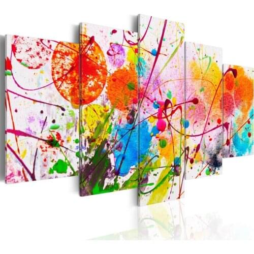 5 Panel Wall Pictures for Living Room Picture Print Painting On Canvas Wall Art Home Decor Living Room Canvas Print/PJMT-B (530)