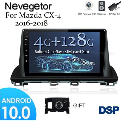 Android 10 screen car gps navigation multimedia car radio player for Mazda cx-4 mazda cx4 cx 4 2016 2017 2018
