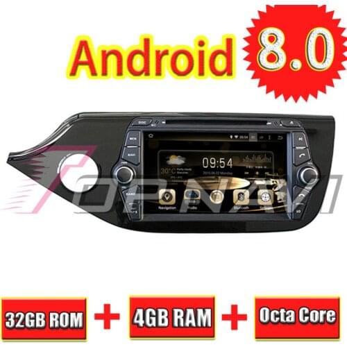 Topnavi 8'' Octa Core Android 6.0 Car GPS Navigation for KIA CEED 2012- Autoradio DVD Player Multimedia Audio 2 Din Stereo