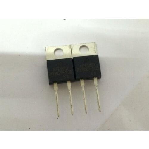 Free Shipping 10PCS/LOT BYW29E-200 BYW29 TO-220 BYW29-200G 8A 200V Fast recovery rectifier diode100% New In Stock
