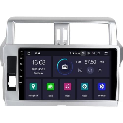 JSTMAX 10.2" Android 10.0 Car GPS Player ForToyota new Prado 150 2014 2015 Auto Stereo Multimedia Player
