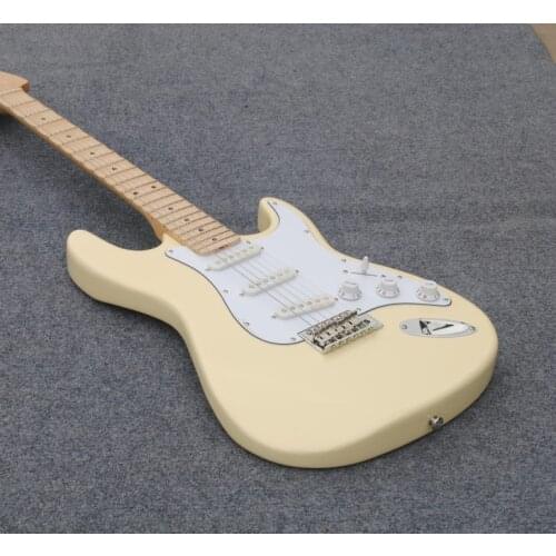 Creamy Yngwie Malmsteen electric guitar deep scalloped neck gutiar free shipping Yngwie Malmsteen guitar