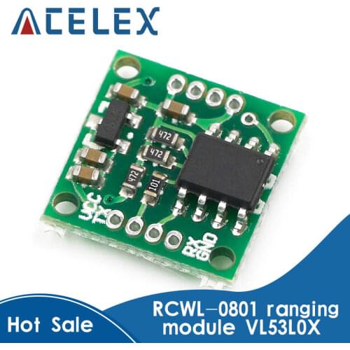 RCWL-0801 ranging module VL53L0X laser ranging sensor serial port output distance value