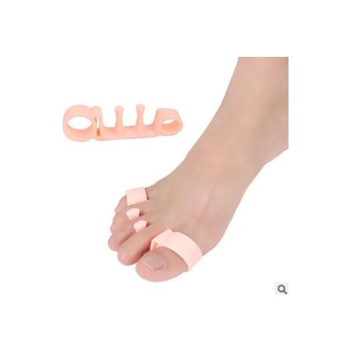 Five-orifice Little Toe Varus Toe Pads Splitter Valgus Overlap Toe Separators Environmental Tasteless Nail Tools Nail Art HA180