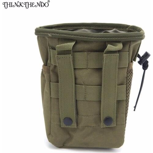 THINKTHEND New Fashion Waist Packs Outdooer Utility Pouch Bag Airsoft Molle Belt Dump Drop Bag