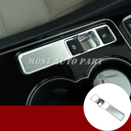 Interior Console Electronic Handbrake Cover Trim For Jaguar XF X260 2016-2018 Car accesories interior Car decoration