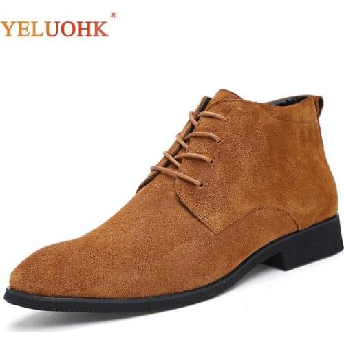 Мужские классические ботинки YELUOHK China At AliExpress