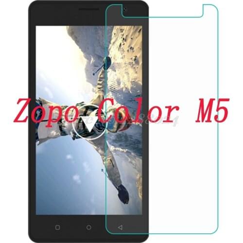 Smartphone mobile Tempered Glass for Zopo Color M5 M5i 9H Explosion-proof Protective Film Screen Protector cover phone