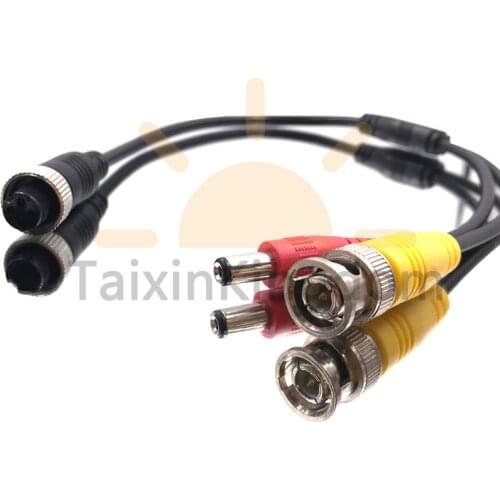 Black box driving record general aviation adapter line supports DC power supply + BNC video interface