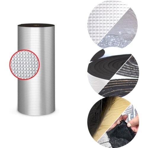 2 m2 floor heating aluminum foil adhesive insulation cotton car/roof sun protection heat insulation sound absorption