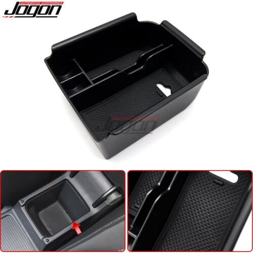 ABS Car Center Central Console Phone Storage Box Container Organizer For VW Volkswagen Golf 8 MK8 VIII GTI R GTE GTD 2020 2021