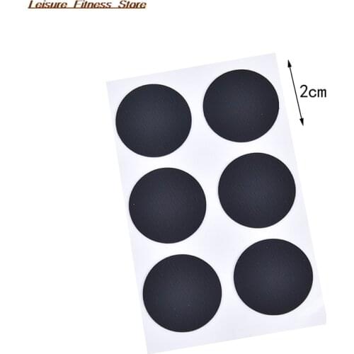 6pcs Bicycle Glueless Chip Patches Kit Tyre Tire Wheel Repair Tool Mountain Bike Road Inner Tire Piece Cycling Accessories