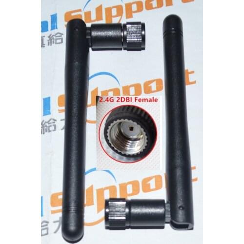 2DBi Wireless 2.4GHZ WIFI Antenna Female/Male