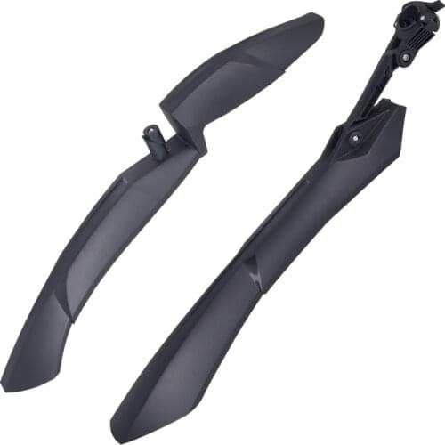 Deemount Bicycle Mudguard MTB 24 26 27.5 29 inch Mud Wings Front/Rear Wheel Fenders Handy Mount Extra Length Width Deep Groove