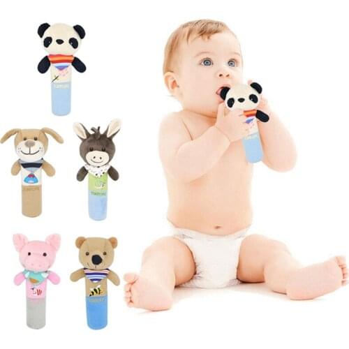 Baby Animal Toys Baby Lathe Hanging Ring Animal Crib Hanging Baby Stroller Hanging Toys Doll 2021