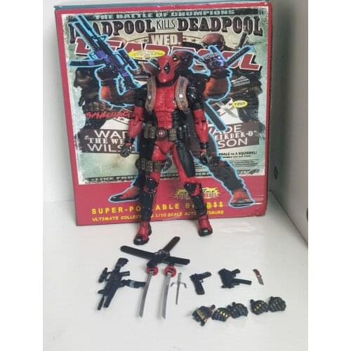 20cm Hero Deadpool Action Figure Ultimate Deadpool Figure PVC kids Toys for Boys Children Toy Doll Gift