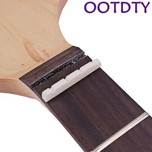 OOTDTY Bass Guitar Nut for FD 4 String 38mm Bone