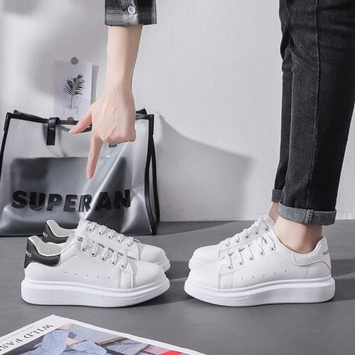 Unisex Classic White Shoes Couples Skateboard Sneakers Leisure Shoe Chaussures Blanches Model-M805