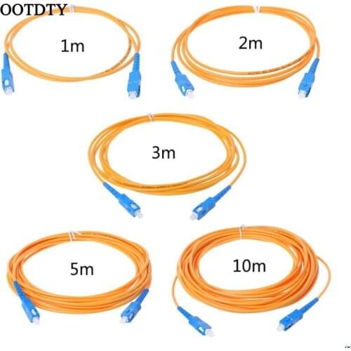 SC/UPC-SC/UPC-SM 3mm Fiber Optic Jumper Cable Single Mode Extension Patch Cord