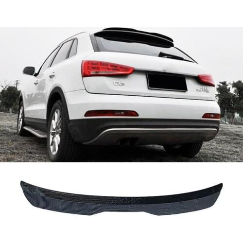 Suitable For Audi Q Series ABS Material Tail Q2 Q3 Q5 Trunk Accessories, Black Body Modified Spoiler Decoration