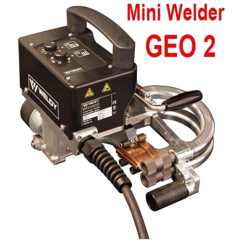 Weldy Mini Welder GEO2/TEX2/ROOF2 Wedge Welder Welding Machine Membranes Swiss Development & Engineering
