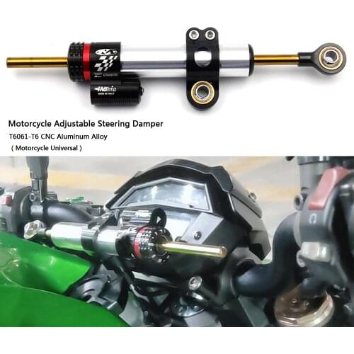 Universal Motorcycle Adjustable Damper Steering Stabilizer For Yamaha MT10 MT 10 MT-10 MT07 MT 07 MT 07 MT09 MT 09 MT-09