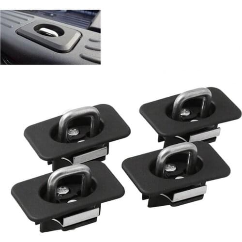 4Pcs Car Retractable Tie Down Anchors Fixing Buckle for Ford Raptor F150 98-14