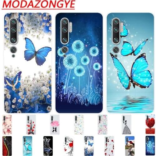 Xiaomi Mi Note 10 Case Silicone For Mi Note 10Pro Cover Soft Back TPU Case On For Xiaomi Mi Note 10 Pro Note10 10Pro Phone Case