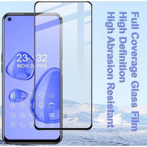 Imak Tempered Glass For Realme 7i Screen Guard Protective oleophobic Full glue