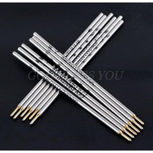 100Pcs/Box Thumb Silver Iron Pipe Refill Clothing Leather Cloth Cutting Positioning Special Mark Line Pen Silver/Gold Rod