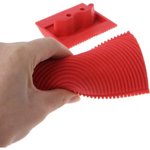 2PCS Imitation Wood Grain Paint Roller Brush Wall Texture Art Painting Tool Set