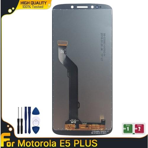 6" LCD Display For Motorola Moto E5 Plus XT1924 XT1924-1 XT1924-2 LCD Display Touch Screen Digital Assembly Replacement Part
