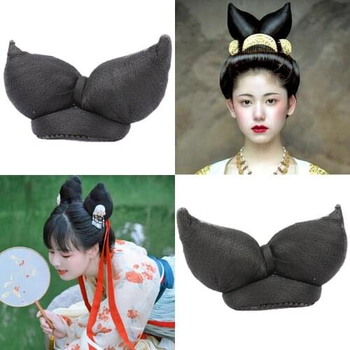 Black Fairy Styling Hair Accessories Ancient Chinese Hanfu Cosplay Headwear Princess Maid Studio Photo Headress