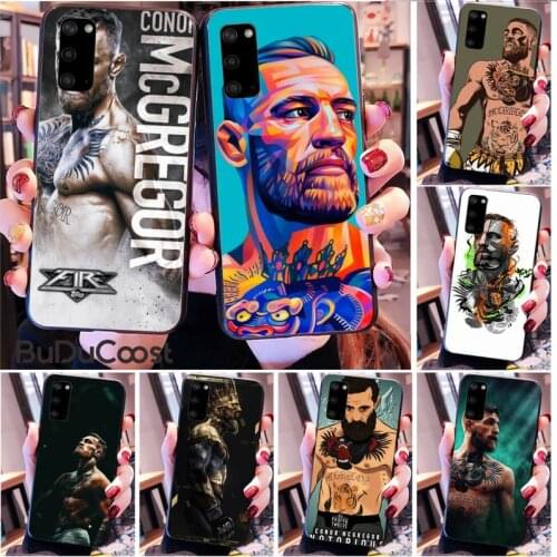 Diseny boxing Conor McGregor Phone Case for Samsung S20 plus Ultra S6 S7 edge S8 S9 plus S10 5G