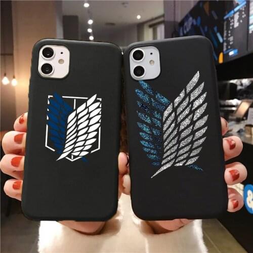 Anime Japanese Attack on Titan Case For Xiaomi Redmi Note 9s 7 8 9 Pro Max 8T 9 Global 10 Lite Poco X3 NFC 9T Bumper Coque Cases