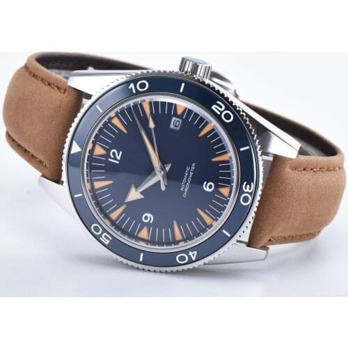 Corgeut Fashion Automatic Men Watch Sapphire Mechanical Ceramic Top Brand Sterile Dial Sport Watch Male Clock Relogio Masculino