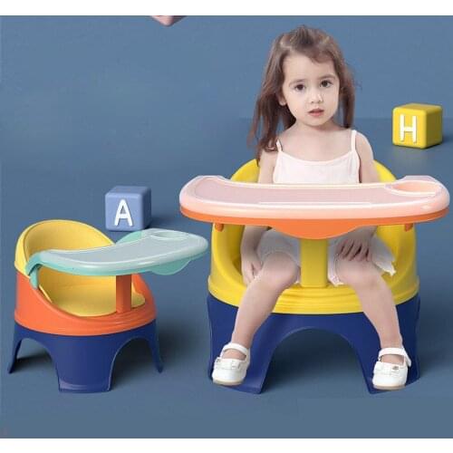Childrens Dining Chair With Plate Baby Eating Table Baby Chair Dining Table Back Call Called Chair Baby Plastic Stool