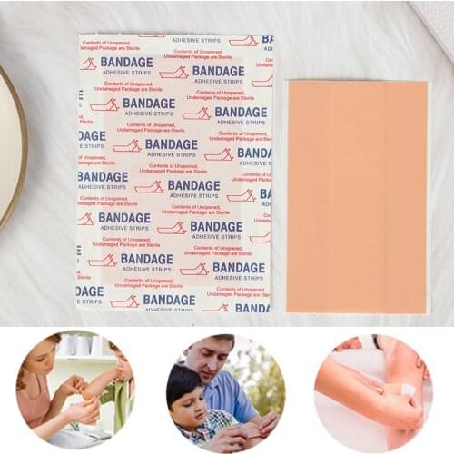 10pcs Breathable Large Medical Band Aid Bandage Adhesive Wound Dressing Outdoor Wound First Aid Wound Stickers Skin Care