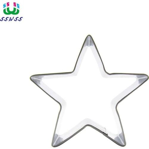 Direct Selling,A Little Star Shape Cake Decorating Fondant Cutters Tools,Lucky Cake Cookie Biscuit Baking Molds