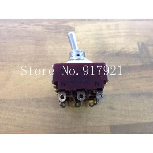 [ZOB] Imported Japanese NKK S-42 9A250V 125V25A second toggle switch pin 12 genuine original --5pcs/lot