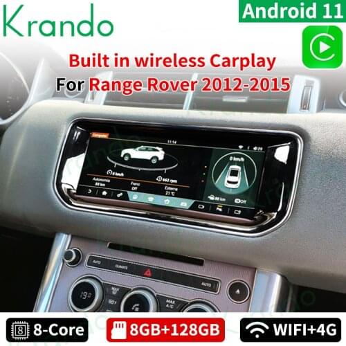 Krando 10.25" Android 9.0 4G 64G Car Radio Audio Player For Land Rover Range Vogue Sport 2013-2015 Bosch Host GPS Navi WIFI