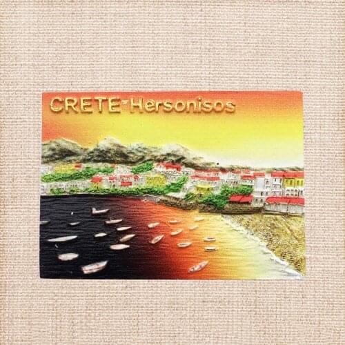 Lychee Greece Hersonsus Fridge Magnet Famouse City Refrigerator Magnetic Sticker Travel Souvenirs Home Decoration