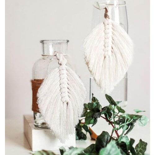 Macrame Placemats Cup Mat Bohemia Cotton Rope Braid Tablecloth Coaster Cup Pad 667A