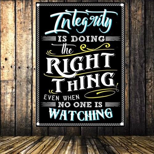 Motivational Wall Art Flags & Banners, Success Wall Art Inspired by Famous Historical Leaders and Thinkers for School and Office